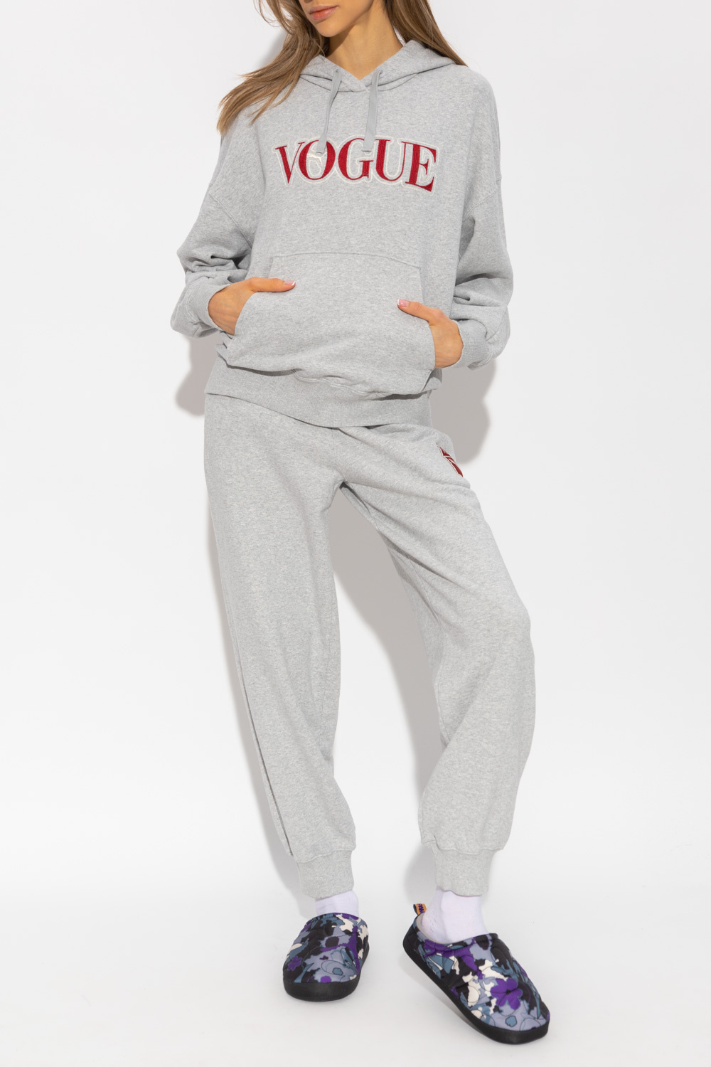 Grey on sale vogue tracksuit